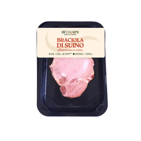 Braciola di suino affumicata e cotta - Rico Carni